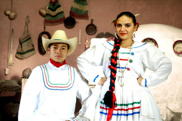 Traditional folk costume of La Esperanza