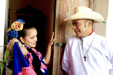 Traditional costume of Los Limones