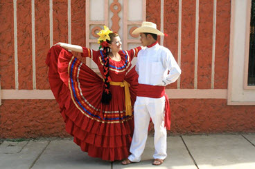 Traditional costume of Cacahutare